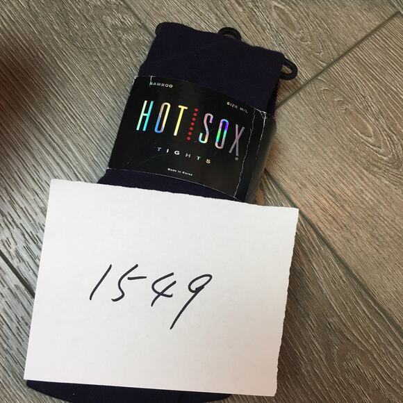 new hot sock bamboo purple tights Size M/L - Picture 5 of 5